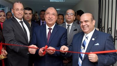 محافظ الإسكندرية ومساعدي وزير العدل يفتتحون فرع توثيق سيارات الإسكندرية بمجمع المحاكم بالمنشية