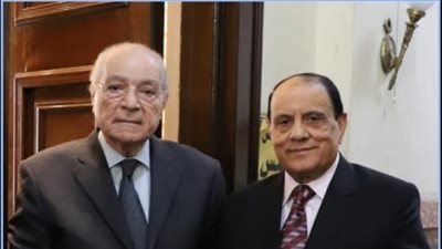 وزير العدل الأسبق يهنئ رئيس محكمة النقض بتولي منصبه الجديد 