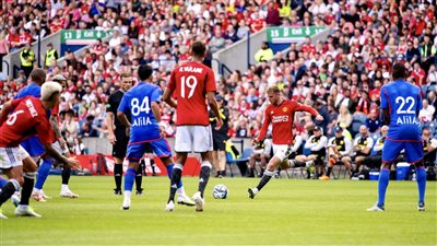 استعدادا للموسم الجديد.. مانشستر يونايتد يهزم ليون وديا