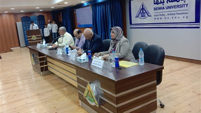 رئيس جامعة بنها يشهد فعاليات جامعة الطفل بجامعة بنها