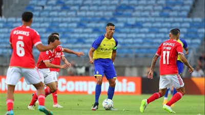 بمشاركة رونالدو والصفقات الجديدة.. النصر السعودي يسقط أمام بنفيكا بالأربعة