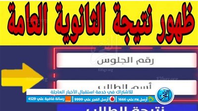 رابط سريع.. احصل على نتيجة الثانوية العامة 2023 بدرجات المواد الآن