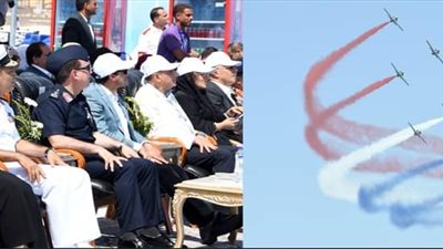 انطلاق فعاليات العرض الجوي المصري الإماراتي العلمين 