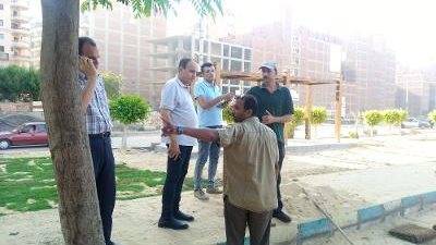 محافظ الدقهلية يكلف رئيس حي غرب بتنجيل حدائق وجُزر شارع الجيش اقدم مداخل المنصورة