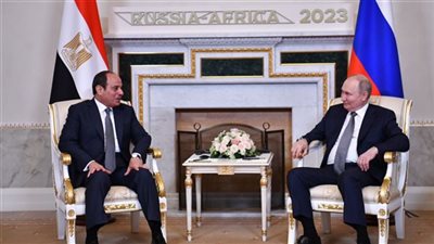 عاجل| السيسي يتلقى اتصالا هاتفيا من بوتين لبحث جهود الوقف الفوري لإطلاق النار 