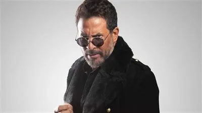 ماجد المصري بصحبة أسرته  في العرض الخاص لفيلم 