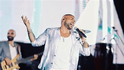 أحمد سعد يتألق في حفل مهرجان العلمين الجديدة (صور)