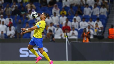 هدف رونالدو الملغي اليوم أمام الشباب بالبطولة العربية