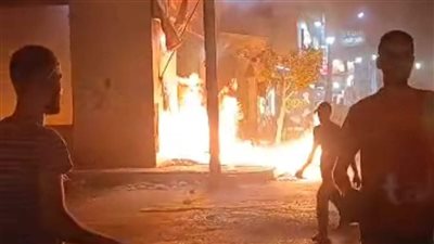 عاجل.. حريق هائل فى فرن عيش بالغربية (صور)