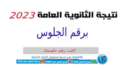 الان رابط نتيجة الثانوية العامة 2023 برقم الجلوس علمي أدبي.. نتيجة 3 ثانوى من خلال اليوم السابع