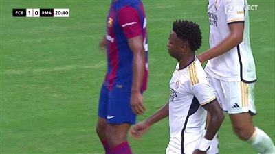 ضربة جزاء فينيسيوس الضائعة اليوم أمام برشلونة