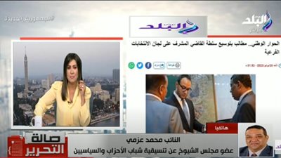 النائب محمد عزمي: الحوار الوطني يناقش التصويت الانتخابي عن بعد (فيديو)