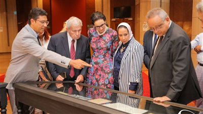 مكتبة الإسكندرية تحتفي بترميم ورقمنة معجم اللغة المصرية القديمة