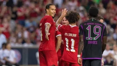 أهداف مباراة ليفربول وبايرن ميونخ الودية اليوم.. هل سجل محمد صلاح؟