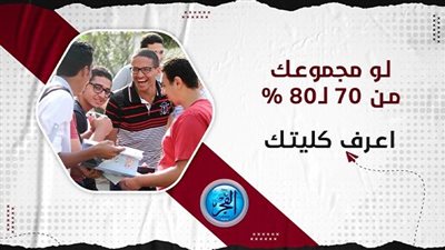 تنسيق الجامعات 2023.. لو مجموعك بين 70٪ لـ80٪ اعرف الكليات المتاحة علمي علوم