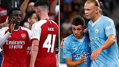 تشكيل مانشستر سيتي لمواجهة آرسنال اليوم في نهائي كأس الدرع الخيرية.. هالاند وجريليش يقودان الهجوم