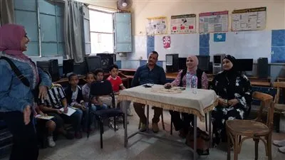 تنظيم ورش عمل بناء قدرات النشء بعدد من المدارس بالجيزة