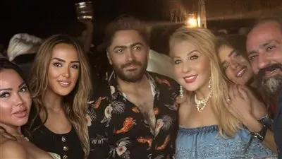 نادية الجندي بصحبة زينة وتامر حسني في أحدث ظهور لها