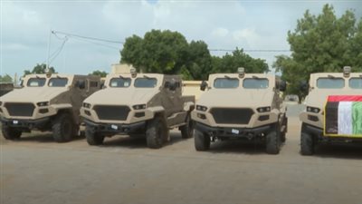 الإمارات تمنح تشاد آليات عسكرية ومعدات أمنية لمكافحة الإرهاب