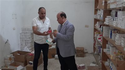عاجل.. ضبط أدوية مجهولة المصدر بقيمة 5 ملايين جنيه فى طنطا (صور)