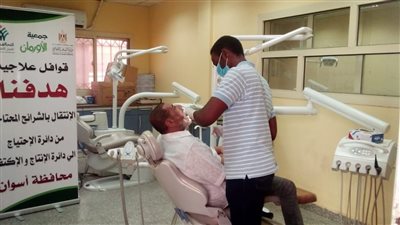 قافلة طبية للأورمان والتضامن بأسوان للكشف والعلاج على غير القادرين