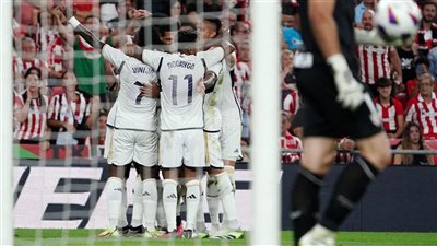 ملخص وأهداف مباراة ريال مدريد ضد ريال أتلتيك بيلباو في الدوري الإسباني