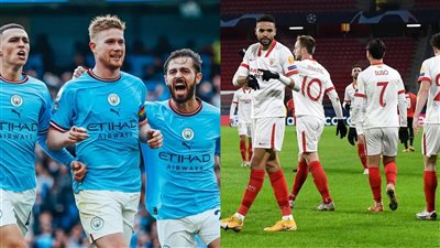 تشكيلة مانشستر سيتي ضد إشبيلية.. جوارديولا يدفع بالقوة الضاربة أمام إشبيلية 