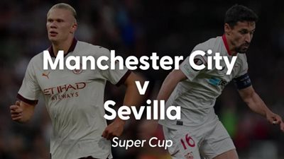 تابع الآن: القنوات الناقلة لمباراة مانشستر سيتي وأشبيلية في السوبر الأوروبي اليوم الأربعاء 16/8/2023 مجانا ودون تشفير