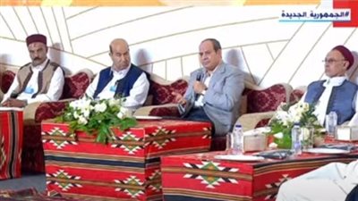 السيسي: لا يوجد مكان في مصر لم تصل إليه يد التطوير (فيديو)