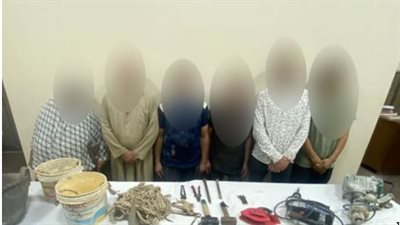 تفاصيل ضبط 6 أشخاص بتهمة التنقيب عن الأثار بالسيدة زينب 