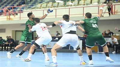 الزمالك يهزم الهدي السعودي في البطولة العربية لكرة اليد