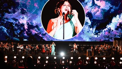 بعد تصدرها للتريند.. كواليس صوت مصر أنغام في أرقى سهرة طربية بفعاليات 