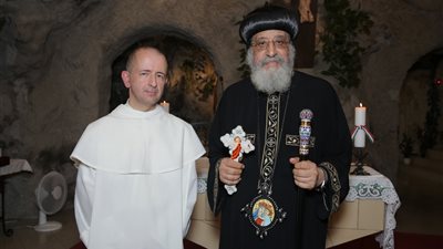 البابا تواضروس من دير الأنبا بولا: أفرح معكم أن الحياة الرهبانية عادت عام ١٩٨٩