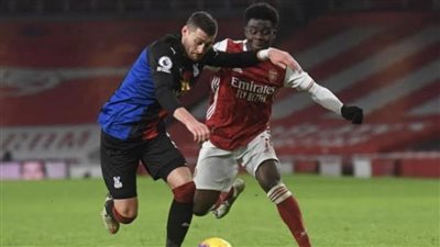 تشكيلة آرسنال.. ساكا يقود كتيبة الهجوم أمام كريستال بالاس في الدوري الإنجليزي