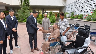 محافظ الدقهلية يشهد توزيع أجهزة تعويضية لـ 40 حالة من ذوي القدرات الخاصة