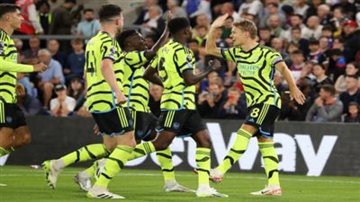 أهداف مباراة آرسنال وكريستال بالاس اليوم الاثنين 21/8/2023 في الدوري الإنجليزي