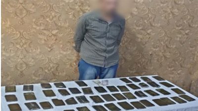 ضبط كمية من المواد المخدرة بحوزة شخص بالبحيرة