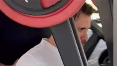 من داخل الجيم أحدث ظهور لـ أحمد عز بصحبة نور خطاب(فيديو) 