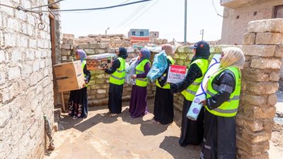 صندوق تحيا مصر ينظم قافلة حماية اجتماعية في محافظة الأقصر