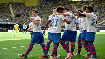 نتيجة مباراة برشلونة وفياريال اليوم الأحد 27/8/2023 في الدوري الإسباني.. ريمونتادا 7 أهداف