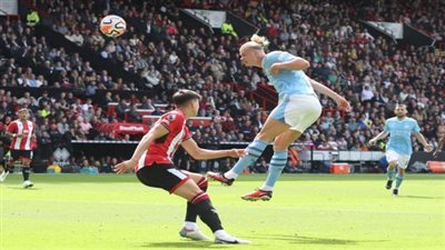 هدف هالاند اليوم أمام شيفيلد يونايتد في الدوري الإنجليزي