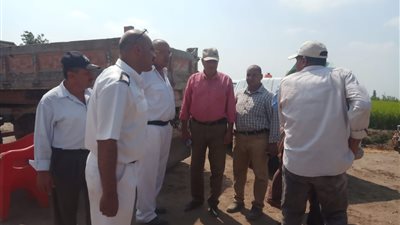 حملات مكثفة لإزالة التعديات والبناء المخالف بمراكز الدقهلية