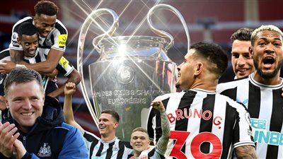 مواعيد مباريات نيوكاسل في دوري أبطال أوروبا 2023-2024 والقنوات الناقلة