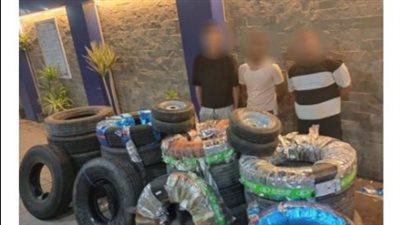 ضبط مرتكبي واقعة سرقة محتويات مخزن بالقليوبية