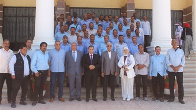 انطلاق فعاليات الدورة التدريبية عن تنمية مهارات الأمن الإداري بجنوب الوادي