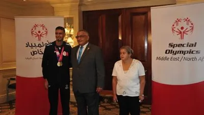 الرئيس الإقليمي يكرم ابطال الاولمبياد الخاص المصري على انجازهم في عالمية برلين 2023 على هامش اجتماعات الرئاسة الإقليمية بالقاهرة