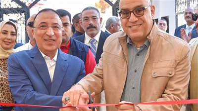محافظ الإسكندرية ووزير الإسكان يفتتحان الملحق الإداري وأعمال تطوير فرعي ومركز خدمة عملاء محرم بك