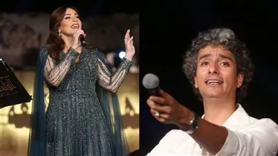 سهرة من الطرب الخالص فى القلعة 31.. محمد محسن بمؤلفات العمالقة واللبنانية عبير نعمة تظهر لأول مرة بالمهرجان (صور)