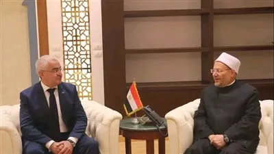 لهذا السبب.. مفتي الجمهورية يستقبل سفير أذربيجان بالقاهرة
