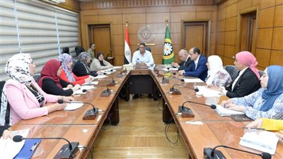 محافظ الدقهلية يجتمع بمديري عموم الإدارات التنفيذية 